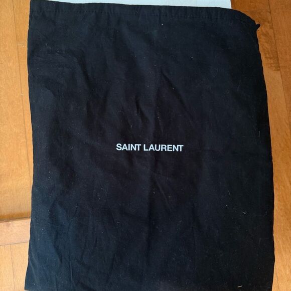 ✨ Saint Laurent Rive Gauche Linen Bucket Bag ✨ - Picture 4 of 15